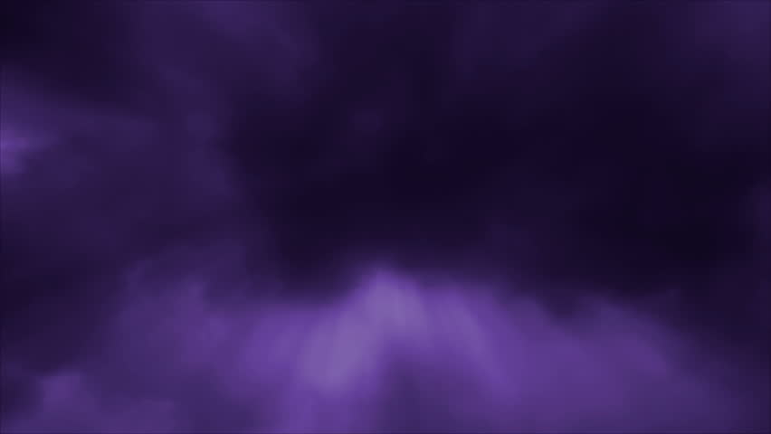 Looping Motion Background with Purple Time Lapse Clouds and Penetrating Light Rays at 1920x1080 pixels HD.