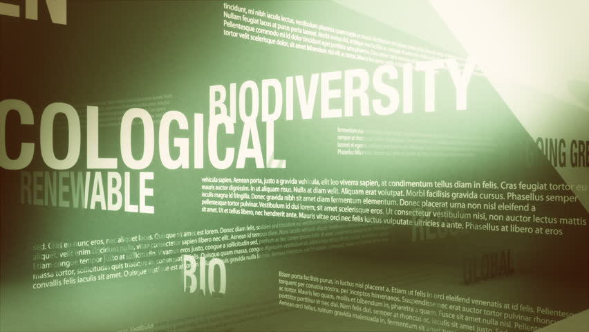 Environment/Green Related Words Background Loop