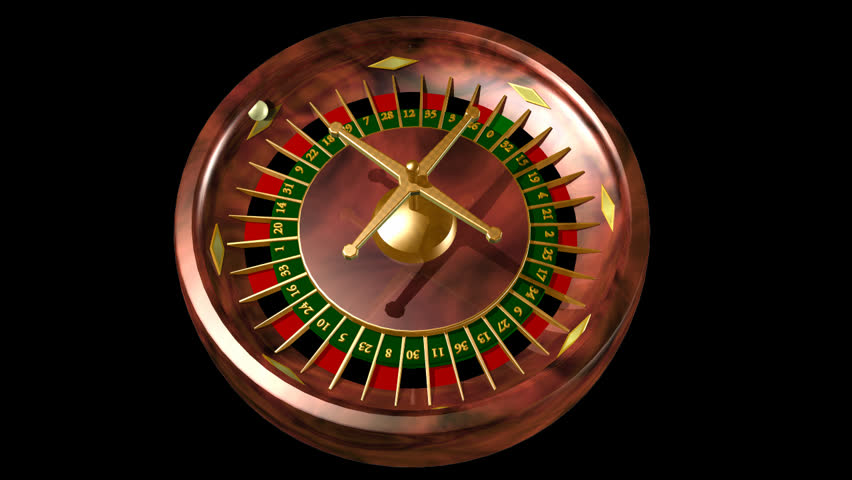 Roulette Table Close up