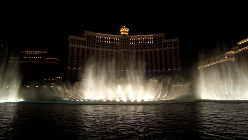 LAS VEGAS - MARCH 26: Fountains of Bellagio March 26, 2011 in Las Vegas, Nevada. It is estimated that the hotel's fountains alone cost $40 million to build. 