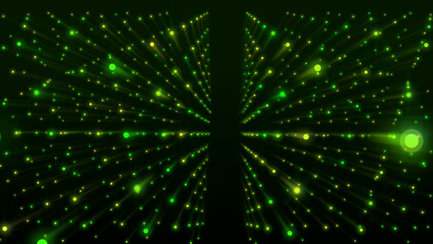 Green dots background (loop)