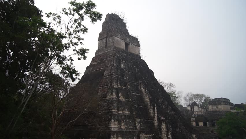 Pyramid I in Tikal, Guatemala