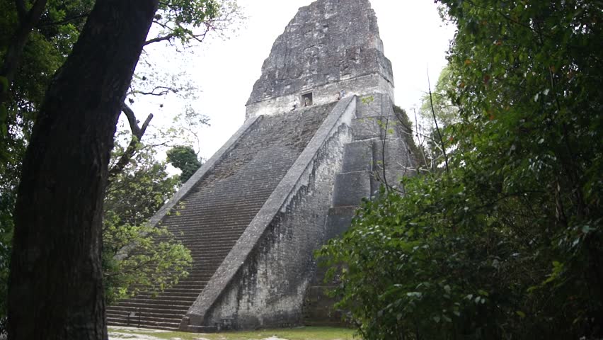 Pyramid in Tikal, Guatemala