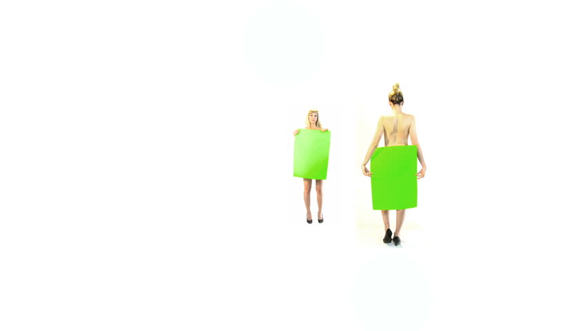Girls with copy-space banner for your message, picture or video.