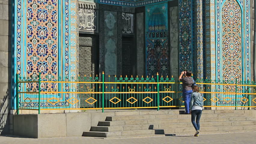 The Saint Petersburg Mosque opened in 1913, was the largest mosque in Europe, its minarets attaining 49 meters in height and the impressive dome rising 39 meters high. Famous place.