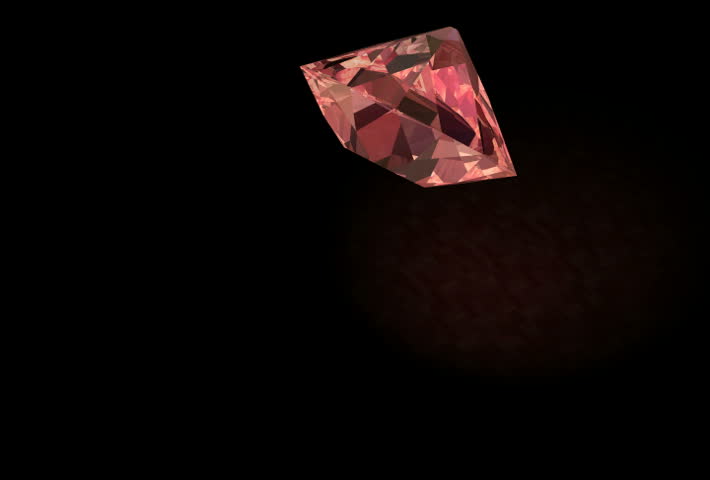 Rotating Ruby-red Gem.