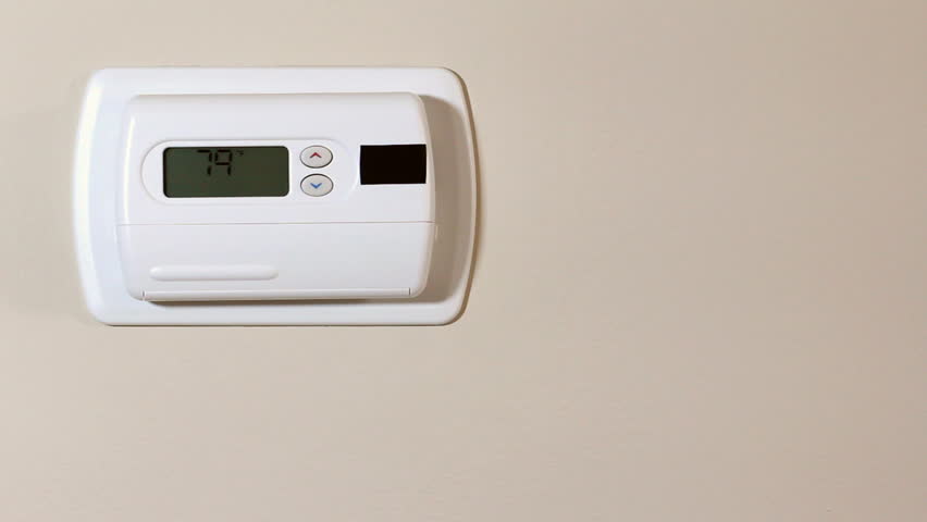 Turning a thermostat 