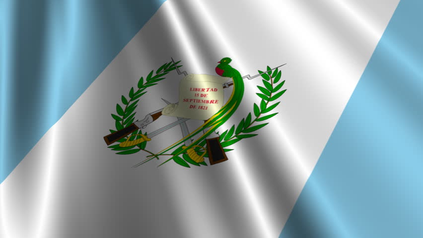 Guatemala Looping Flag Waving In The Wind Stock Footage Video 841567 