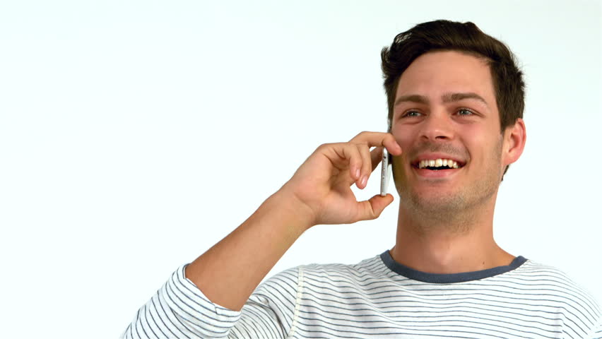 Facial talking phone fan image