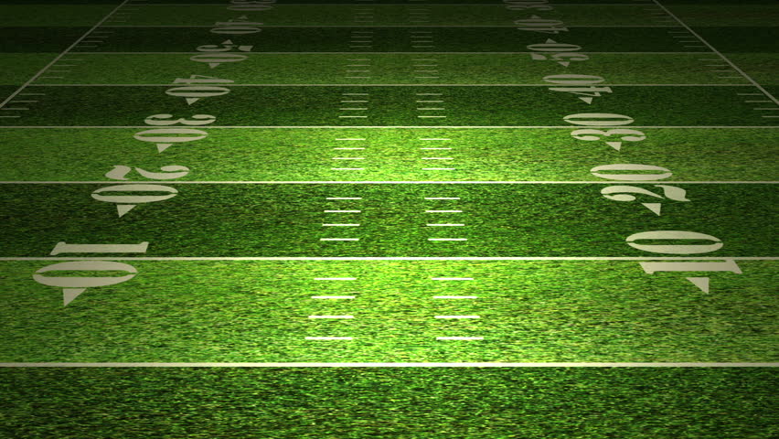 American football field tactics animation.