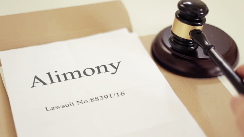 Header of alimony