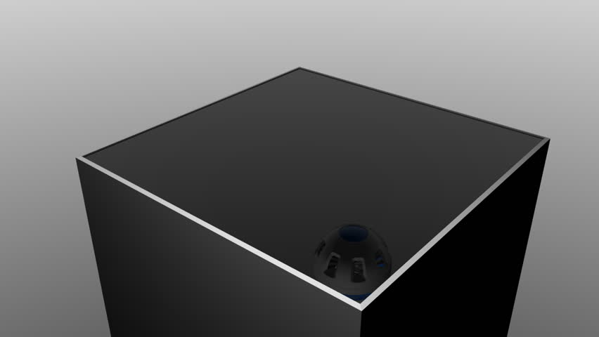 Gravity/physics 3D animation. Rendered in HD.