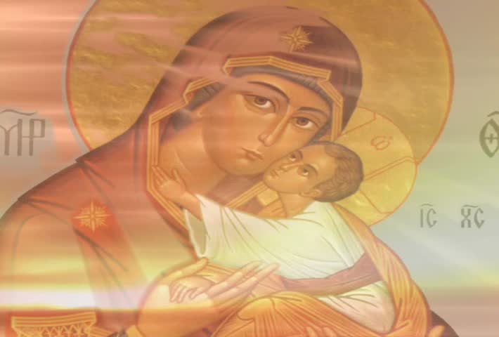 Virgin Mary and Jesus