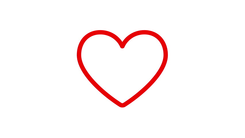 Heart Icons Loop High Definition Animated Loop Of Moving Heart Graphics