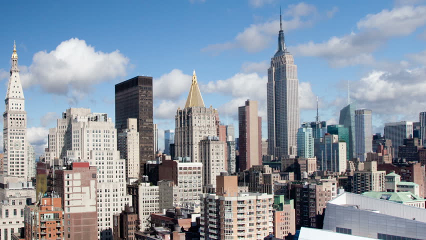  The Manhattan skyline from a high vantage point, New York, OCTOBER 4, 2011