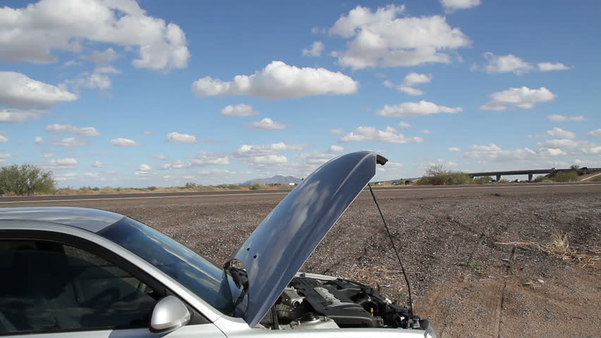Broken Down Car