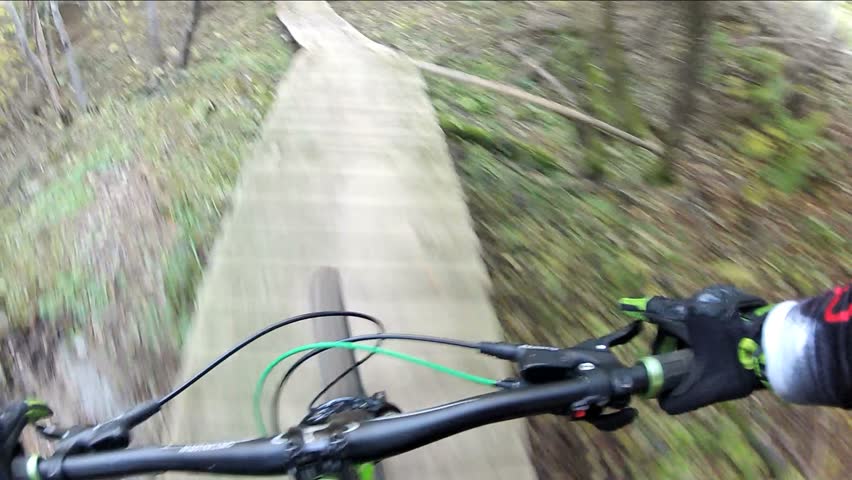 Downhill Mountain Bike Top View1