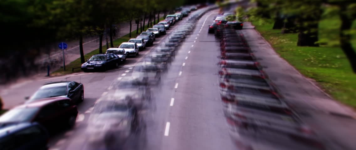 Traffic in Poland : Time Lapse