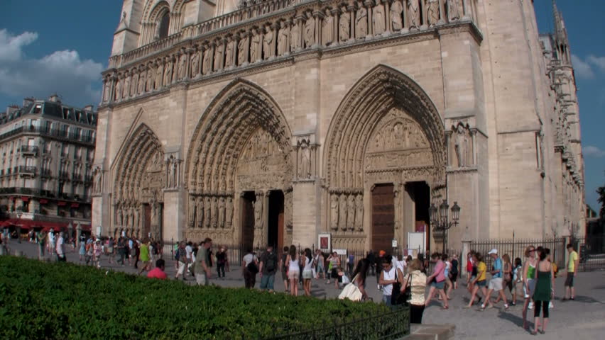 Notre Dame circa 2006 in Paris.