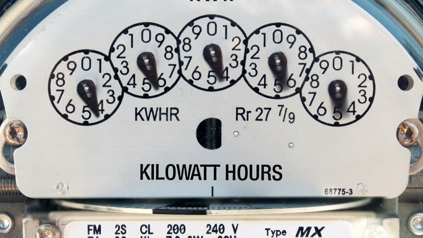 Electricity Meter Time-lapse