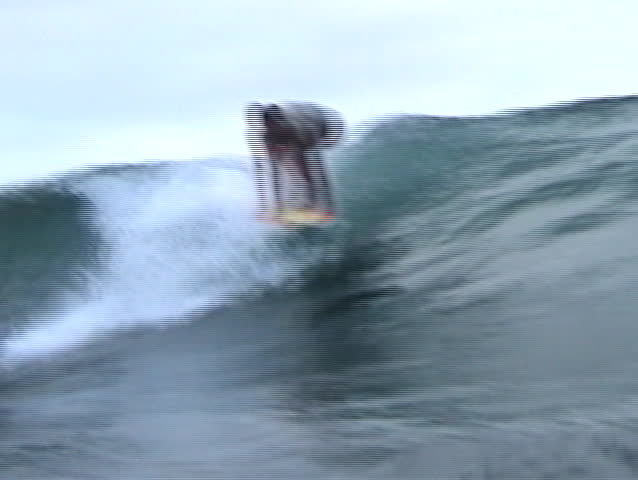 Brazilian surfer in Panama