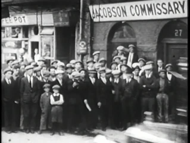 Policemen arriving at the scene, 1930s