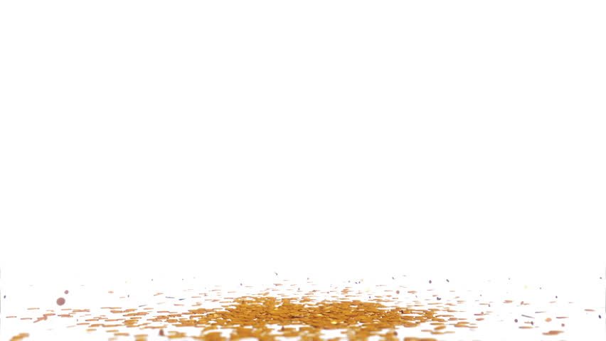 Golden Coins gathering to form US Dollar sign