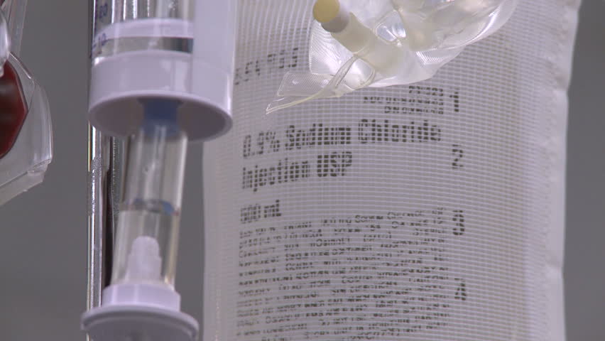 Sodium Chloride drip during surgery