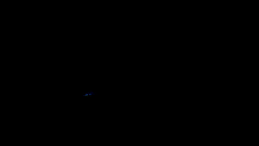 Fireplace ignition slow motion 720p