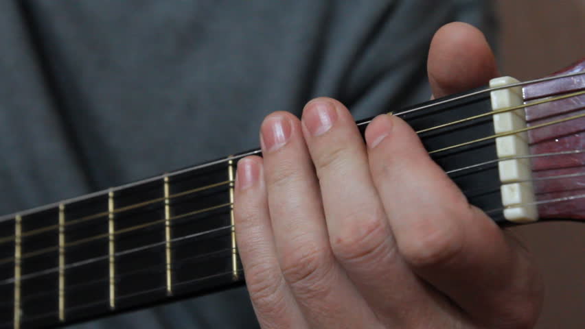 play on guitar