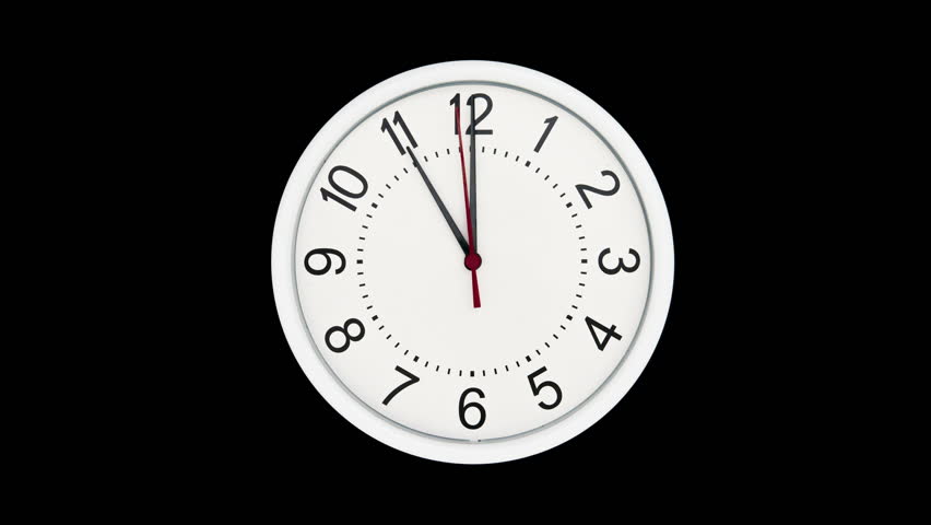 Time Lapse of Standard Clock