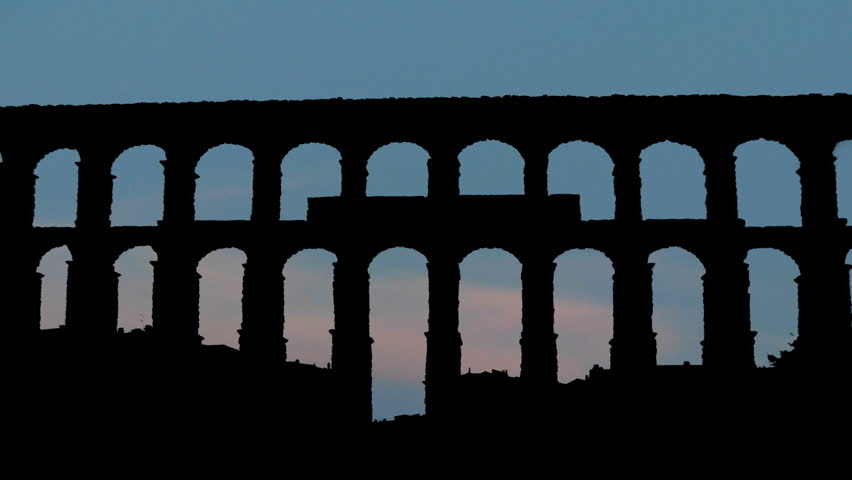 The Aqueduct of Segovia is a Roman aqueduct, located in the city of Segovia, in Spain. The Aqueduct of Segovia is listed as UNESCO World Heritage. 

