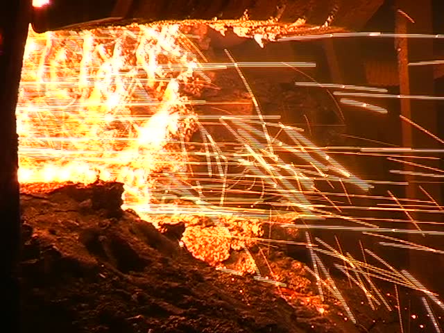 converting furnace, steel plant