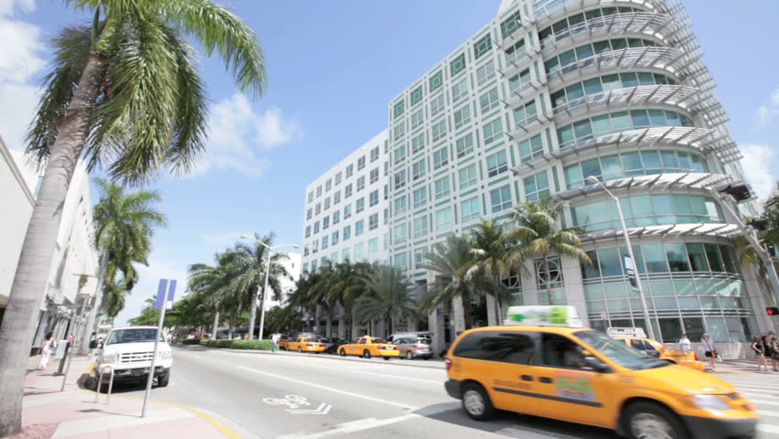 MIAMI, FL - MARCH 2: LNR Bank Building on the corner of Washington Avenue and 16th Street in Miami Beach offering  personal and commercial banking services, March 2, 2012 in Miami, FL. 