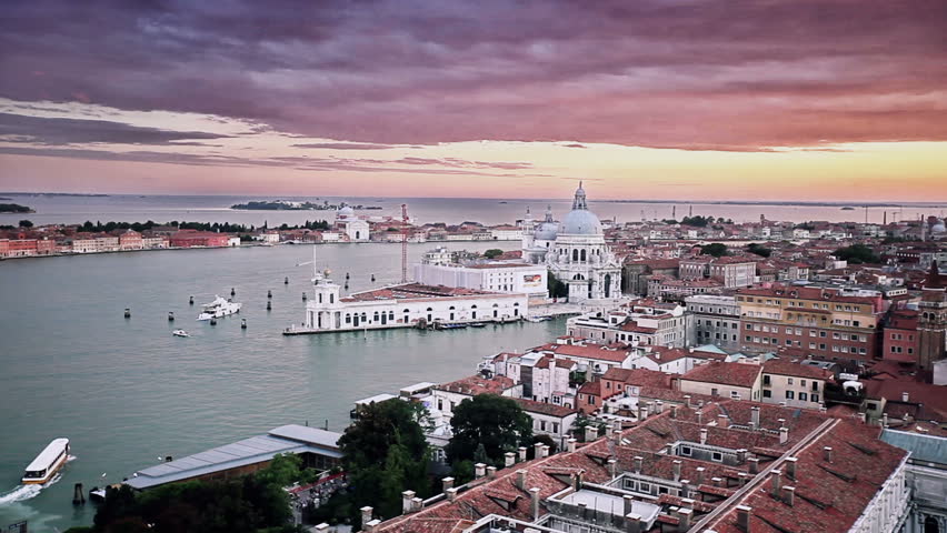 Basilica di Santa Maria della Salute view from Campanile di San Marco