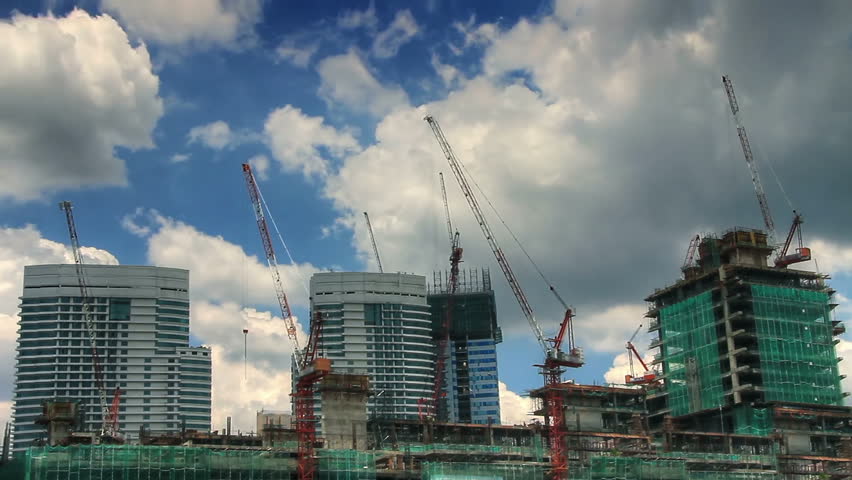 Under construction time lapse