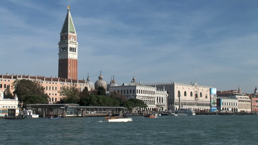 St. Marks Across Grand Canal ws zoom