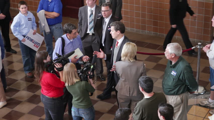 TOPEKA - MARCH 9: Kansas Governor Sam Brownback attends a political rally for presidential candidate Rick Santorum on March 9, 2012 in Topeka, Kansas.