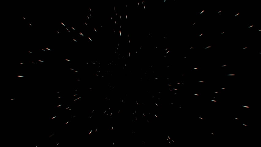 Flying through space, loopable