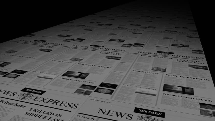 NEWSPAPER PRINTING PRESS SEAMLESS