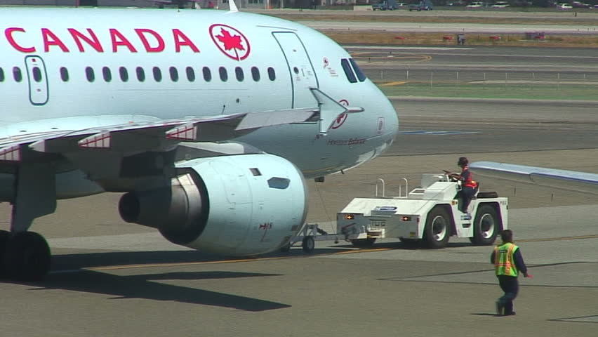 Airplanes on the tarmac.