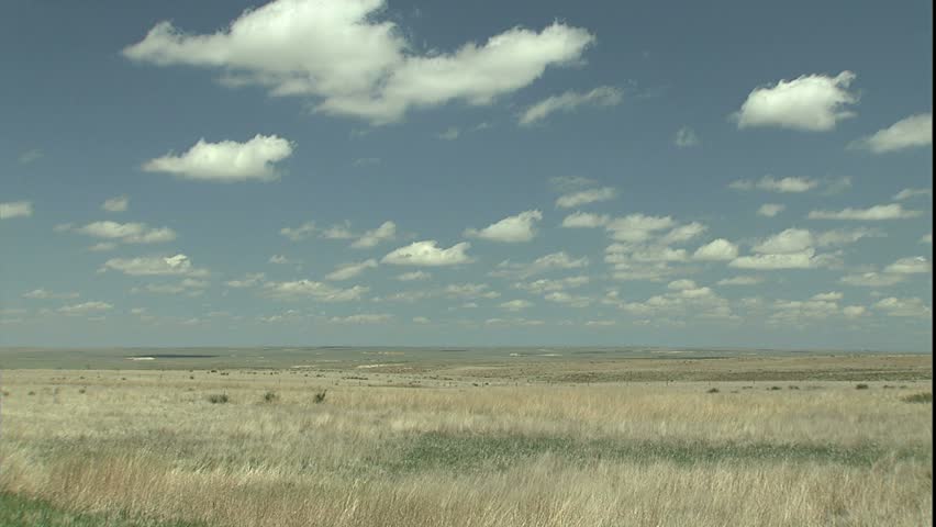 Kansas prairie, Kansas badlands and chalk pyramids