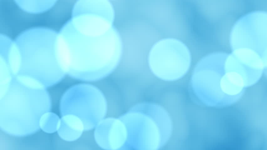 Seamless Loop Blue Blurred Circles Stock Footage Video 1164097