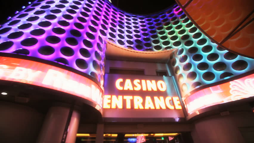 Las Vegas - Circa 2010: Las Vegas Casino in 2010. Casino Entrance sign in Las Vegas, Nevada.