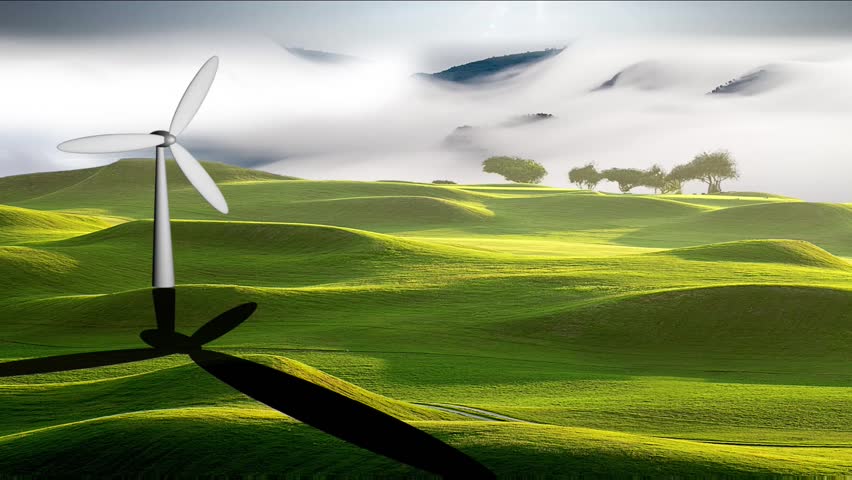 Desire green place with nature power