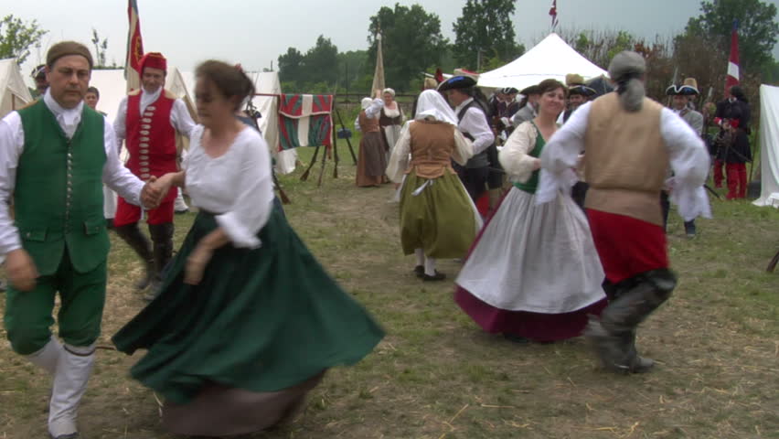 STAFFARDA, ITALY - CIRCA 2012: Reenactment of the battle fought during Nine Years' War in Piedmont-Savoy (northern Italy) on 18 August 1690. It was a victory for the French commander against the Duke of Savoy.