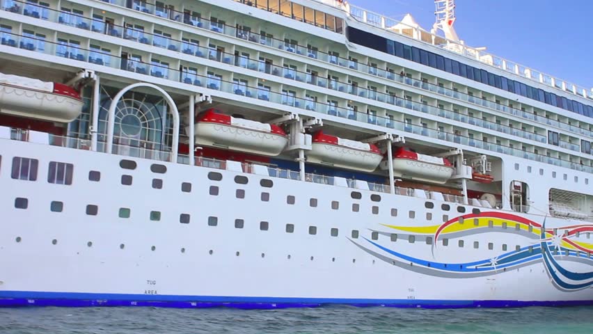 ISTANBUL - JUNE 22: Passenger Ship Norwegian Spirit (IMO: 9141065, Bahamas) on June 22, 2012 in Istanbul. A 269 mt long vessel, launched into the sea in 1998 and has a capacity of 1,966 passengers