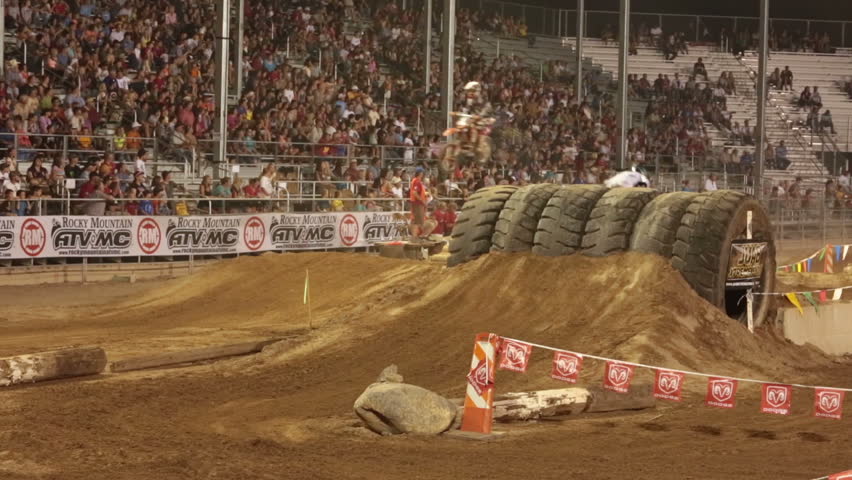 NEPHI, JUAB, UTAH 30 JUN 2012: Economic boost to rural community in annual race.  Extreme motocross motorcycle race. Juab County extreme enduro. 