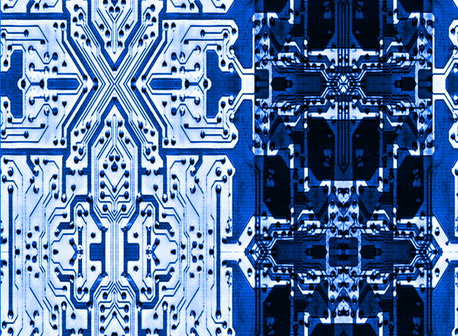 PAL - Intersecting stylized blue circuit boards.

Formats available: HD-NTSC-PAL