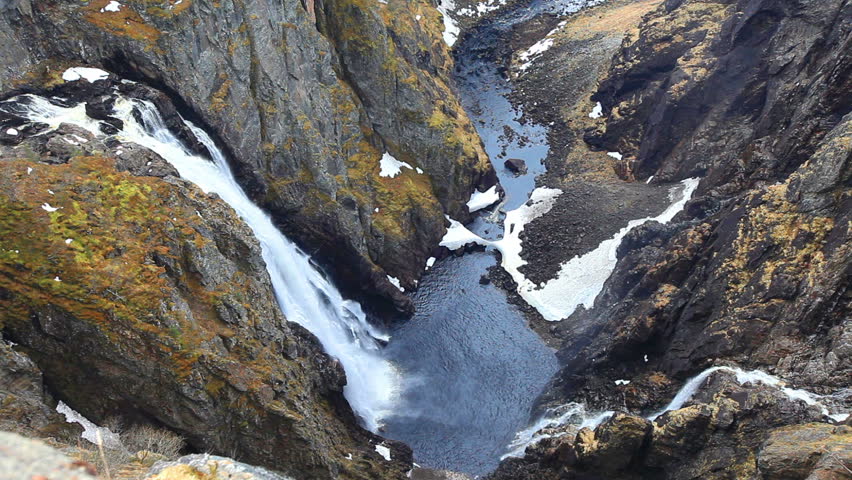 Voringsfossen waterfall, Norway